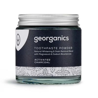 Natuurlijke Tandpoeder (Actieve Kool) - Georganics 120 ml