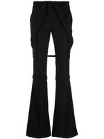 ANDREĀDAMO detachable-leg cargo trousers - Noir - thumbnail