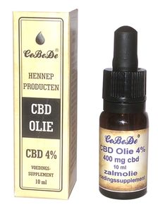 CEBEDE CBD OLIE 4% ZALM 10 ML