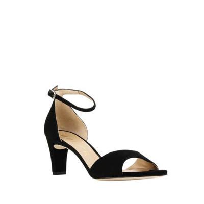 Unisa Midas suède sandalettes zwart Unisa Midas suède sandalettes zwart