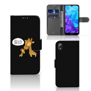 Huawei Y5 (2019) Leuk Hoesje Giraffe