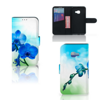 Samsung Galaxy Xcover 4 | Xcover 4s Hoesje Orchidee Blauw - Cadeau voor je Moeder