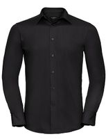 Russell Z924 Men`s Long Sleeve Tailored Polycotton Poplin Shirt - thumbnail