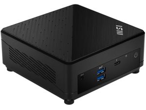 MSI Cubi 12M-001EU i7-1255U mini PC Intel® Core™ i7 16 GB DDR4-SDRAM 512 GB SSD Windows 11 Home Zwart