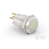 TE Connectivity 3-2213766-0 TE AMP Illuminated Pushbutton Switches 1 stuk(s) Tray - thumbnail