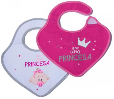 Gamberritos slabbetje meisjes 30 x 24 cm katoen Gamberritos slabbetje meisjes 30 x 24 cm katoen