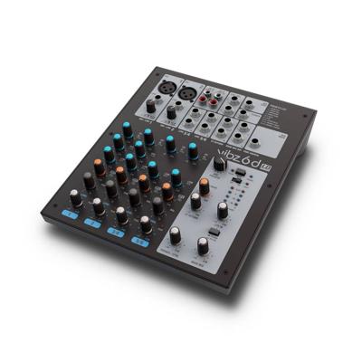 LD Systems VIBZ 6D 6-kanaals PA-mixer met effecten LD Systems VIBZ 6D 6-kanaals PA-mixer met effecten