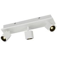 LED Plafondspot - Trion Klipo - 20W - Warm Wit 3000K - 3-lichts - Rechthoek - Mat Wit - Aluminium - OSRAM LEDs