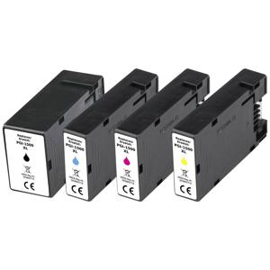 Renkforce Inktcartridge vervangt Canon PGI-1500BK XL, PGI-1500C XL, PGI-1500M XL, PGI-1500Y XL Compatibel Combipack Zwart, Cyaan, Magenta, Geel RF-5706078