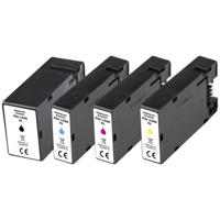 Renkforce Inktcartridge vervangt Canon PGI-1500BK XL, PGI-1500C XL, PGI-1500M XL, PGI-1500Y XL Compatibel Combipack Zwart, Cyaan, Magenta, Geel RF-5706078 - thumbnail