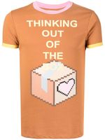 Natasha Zinko t-shirt Thinking Out Of The Box - Orange