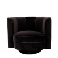 Lounge Fauteuil Flower - Black