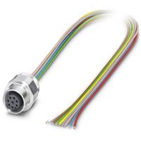 Phoenix Contact 1554665 Sensor/actuator inbouwconnector M12 Aantal polen: 8 Bus, inbouw 0.50 m 1 stuk(s) - thumbnail