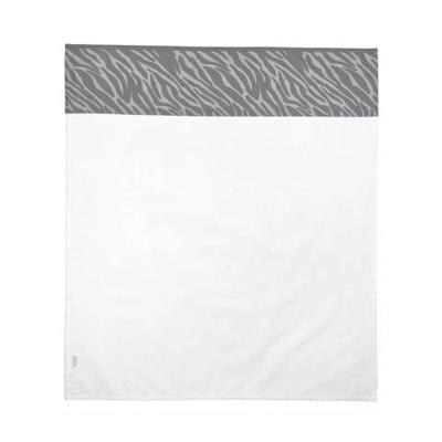 Meyco baby ledikantlaken 100x150 cm zebra grijs Meyco baby ledikantlaken 100x150 cm zebra grijs