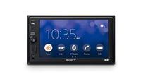 Sony Xav-Ax1005Kit Dab+ Media Receiver, Touchscreen 6,2 Inch, met Bluetooth en Apple Carplay en Antenne Inbegrepen, Zwart