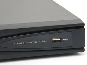 LevelOne NVR-0504 Zwart Netwerk Video Recorder (NVR)