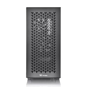 Thermaltake Divider 300 TG Air Black Midi-tower PC-behuizing Zwart 2 voorgeïnstalleerde ventilators, Zijvenster, Stoffilter