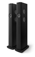 KEF LS60 Wireless vloerstaande speakers - zwart - thumbnail