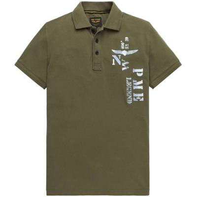 Short sleeve polo stretch pique kalamata
