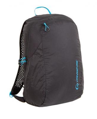 Lifeventure rugzak opvouwbaar 16 liter polyester/nylon zwart Lifeventure rugzak opvouwbaar 16 liter polyester/nylon zwart