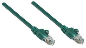 Intellinet 319997 RJ45 Netwerkkabel, patchkabel CAT 5e U/UTP 15.00 m Groen 1 stuk(s)