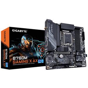 Gigabyte B760M GAMING X AX Moederbord Socket Intel 1700 Vormfactor Micro-ATX Moederbord chipset Intel® B760