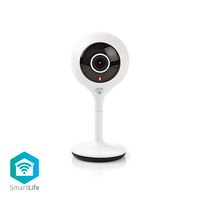 Nedis SmartLife Camera voor Binnen | Wi-Fi | 1920x1080 | Wit | 1 stuks - WIFICI06CWT WIFICI06CWT - thumbnail