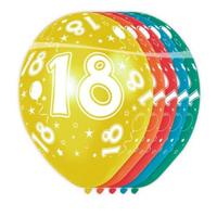 Ballonnen 18 jaar (5st)
