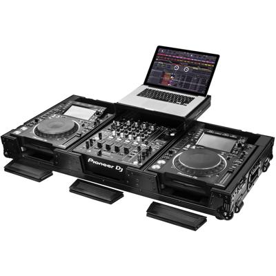 Odyssey FZGS12CDJWXDBL case voor 2 mediaplayers+12'' mixer zwart Odyssey FZGS12CDJWXDBL case voor 2 mediaplayers+12'' mixer zwart