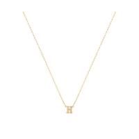 Isabel Bernard 14 karaat gouden ketting letter H - IB1001187-H