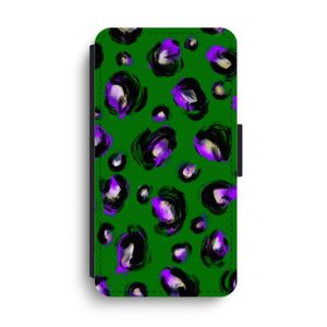 Green Cheetah: iPhone XS Max Flip Hoesje