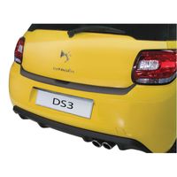 Bumper beschermer passend voor Citroën DS3 2010- Zwart GRRBP463