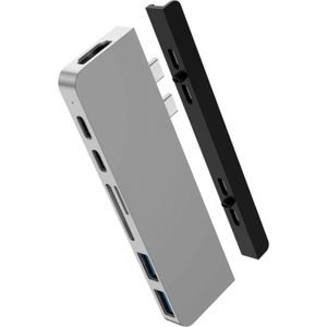 HYPER HD28C USB 3.2 Gen 1 (3.1 Gen 1) Type-C Grijs