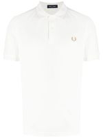 Fred Perry polo à logo brodé - Blanc