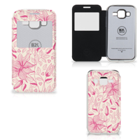 Samsung Galaxy Core Prime Hoesje Pink Flowers