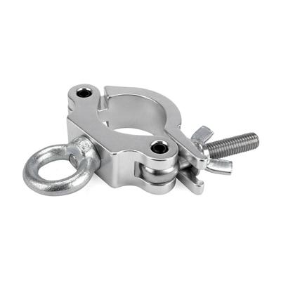 Riggatec Halfcoupler Slim zilver 48-51mm met oog Riggatec Halfcoupler Slim zilver 48-51mm met oog
