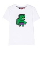 Mostly Heard Rarely Seen 8-Bit t-shirt mini Aargh en coton - Blanc