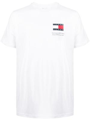 Tommy Jeans Katoenen T-shirt met logoprint - Wit