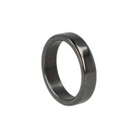 Edelstenen Ring Hematiet Plat (5 mm - Maat 18)