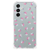 Doorzichtige Silicone Hoesje voor Samsung Galaxy A54 Unicorns