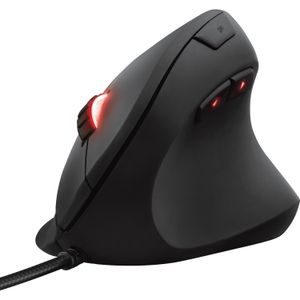 Trust GXT 144 Rexx Ergonomic Vertical Gaming Mouse gaming muis RGB led, 250 - 10000 dpi