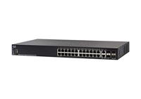 Cisco SG550X-24P 24-poort Gigabit PoE Stackable Switch