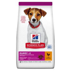 Hills 604345 droogvoer voor hond 3 kg Puppy Kip, Rundvlees