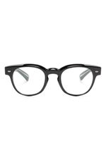 Oliver Peoples lunettes de vue à monture ronde - Noir