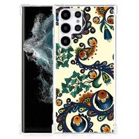 Anti Shock Case Samsung Galaxy S22 Ultra Barok Flower - thumbnail