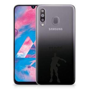 Samsung Galaxy M30 Telefoonhoesje met Naam Floss