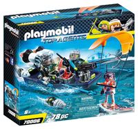 PlaymobilÂ® Top Agents 70006 TEAM S.H.A.R.K. Harpoenboot