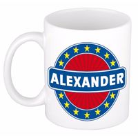 Voornaam Alexander koffie/thee mok of beker   -