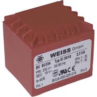 Weiss Elektrotechnik 85/332 Printtransformator 1 x 230 V 1 x 12 V/AC 2.30 VA 192 mA - thumbnail