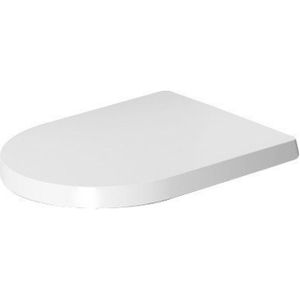 Duravit ME by Starck WC-zitting 43.8x37.4x4cm compact Kunststof wit Glanzend|Mat 0020112600